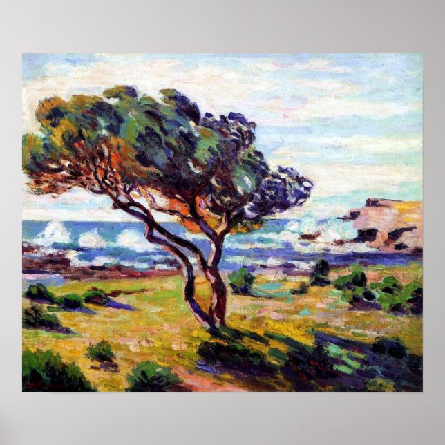 Poster Guillaumin - Rajadas de Vento Le Brusc 1911 (Frente)