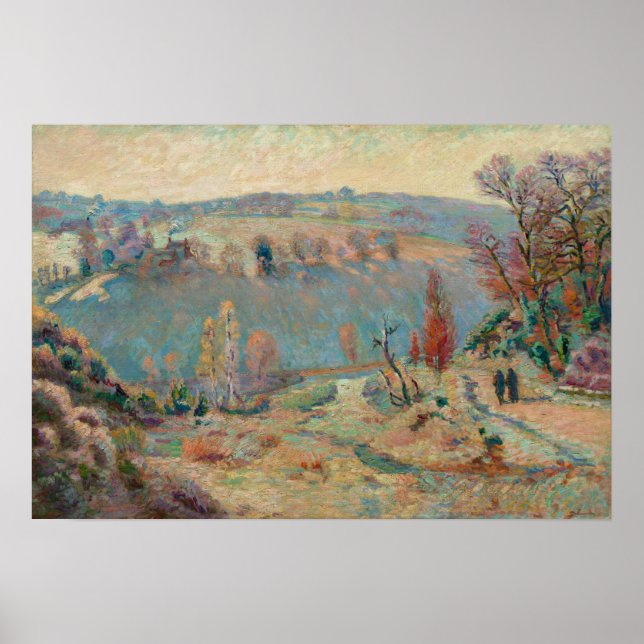Poster Guillaumin - White Frost at Sedelle Valley (Frente)