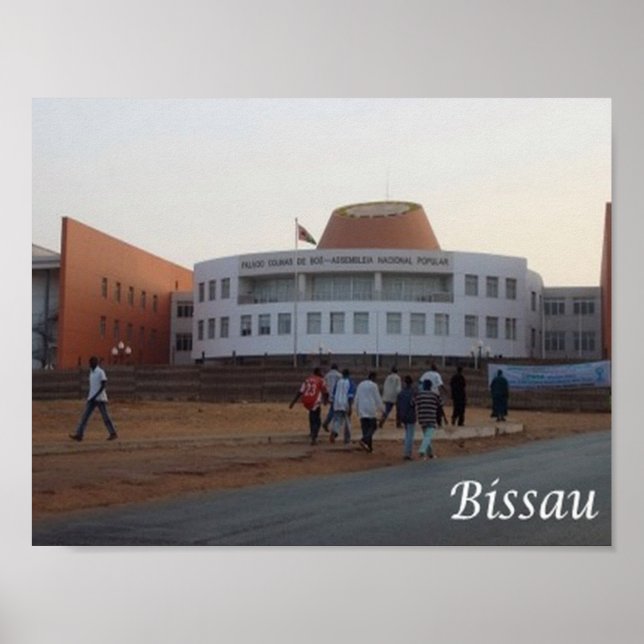 Poster Guiné-Bissau - Bissau - (Frente)