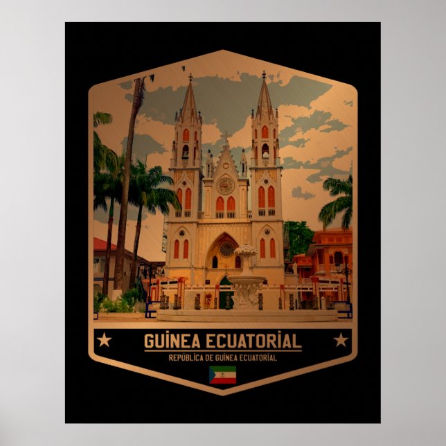 Poster Guiné Equatorial (Frente)