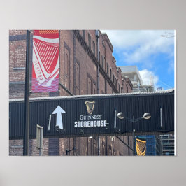 Poster Guinness Storehouse Dublin Irlanda Europa