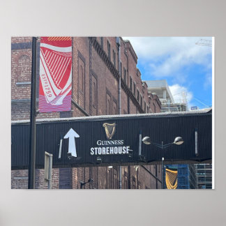 Poster Guinness Storehouse Dublin Irlanda Europa