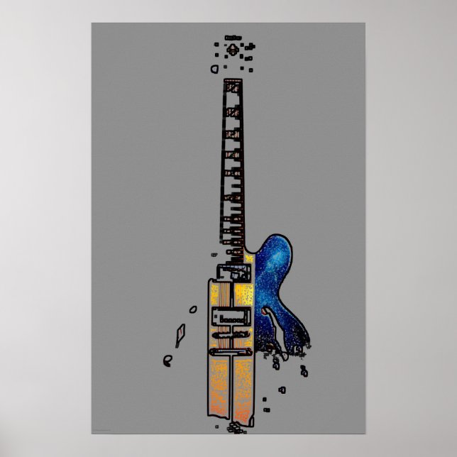 Poster Guitar 4 Wapcn (Frente)