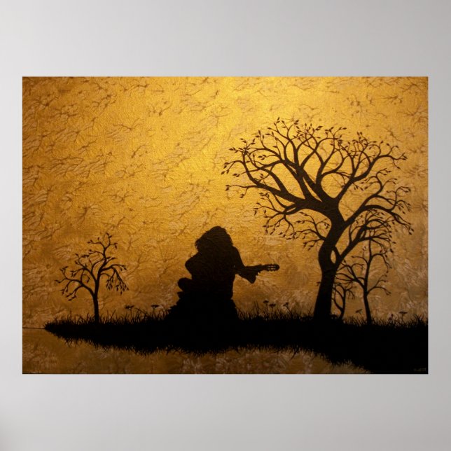 Pôster Guitar Giri (Frente)