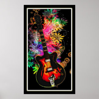 Pôster Guitar Moods