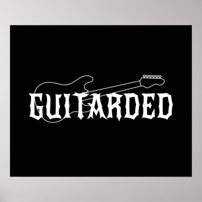 Poster Guitared (Frente)