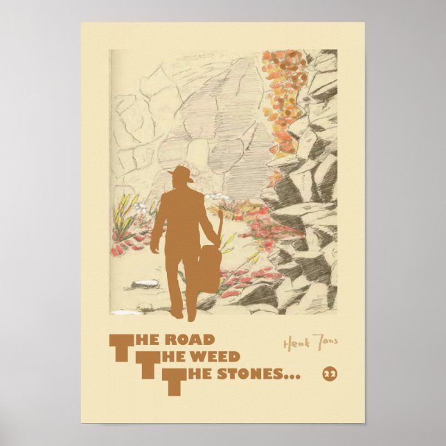 poster guitarist (design no 22) (Frente)