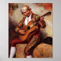 Guitarista espanhol (por Pierre-August Renoir)
