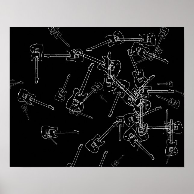 Pôster guitarra (Frente)