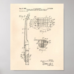 Pôster Guitarra 1955, Anterior Arte Patente