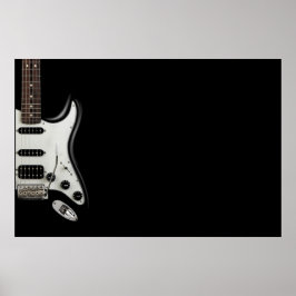 Poster Guitarra Clássica - Icônica Stratocaster