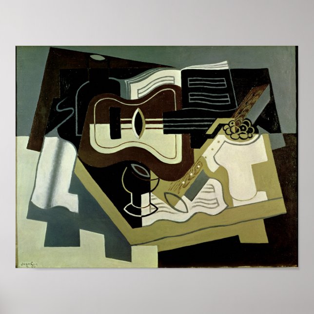 Poster Guitarra e Clarinet, 1920 (Frente)