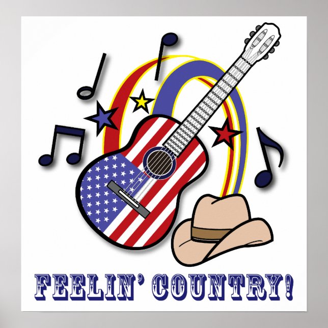 Poster Guitarra Ocidental do País (Frente)