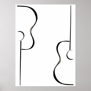 Pôster Guitarras
