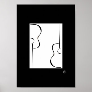 Poster Guitarras