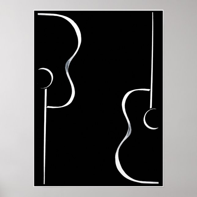 Poster Guitarras (Frente)