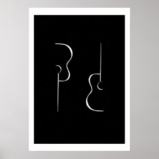 Pôster Guitarras