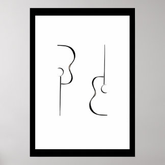 Pôster Guitarras