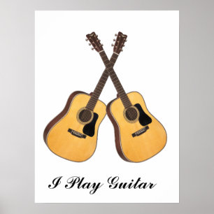POSTER GUITARS-POSTERS CRUZADO