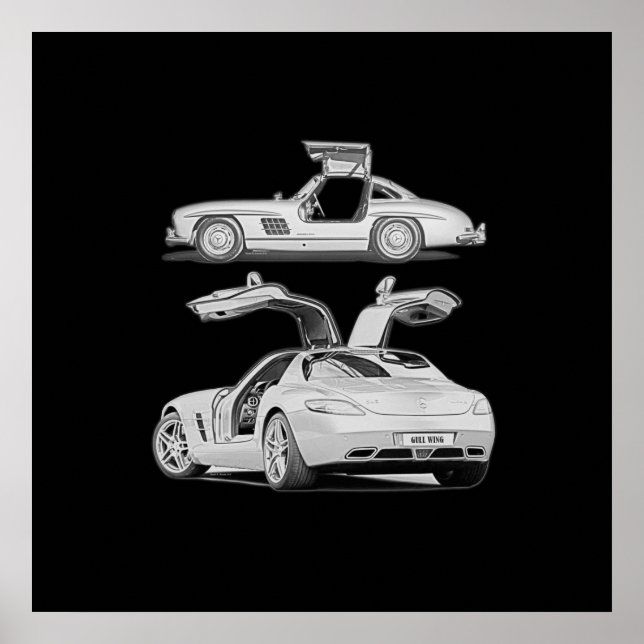 Pôster Gull Wing, Então e Agora (Frente)