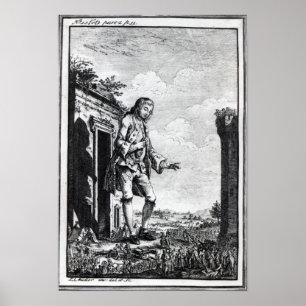 Pôster Gulliver entre os Lilliputians