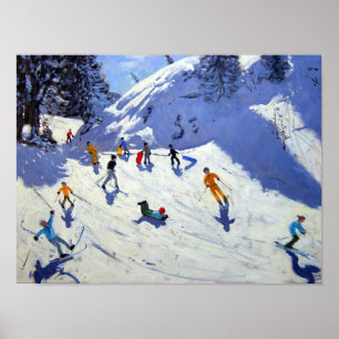 Poster Gully Belle Plagne 2004