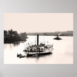 Pôster Gunboat e Monitor