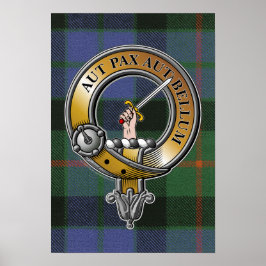 Poster Gunn Tartan & Crachá