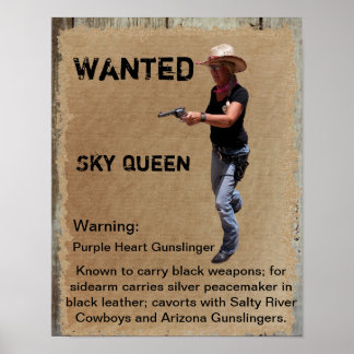 Poster Gunslinger do Oeste