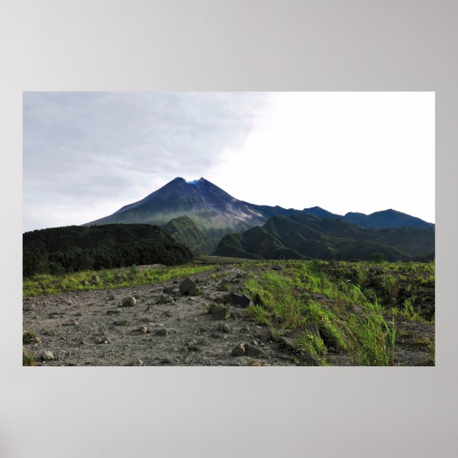 Poster Gunung Merapi (Frente)