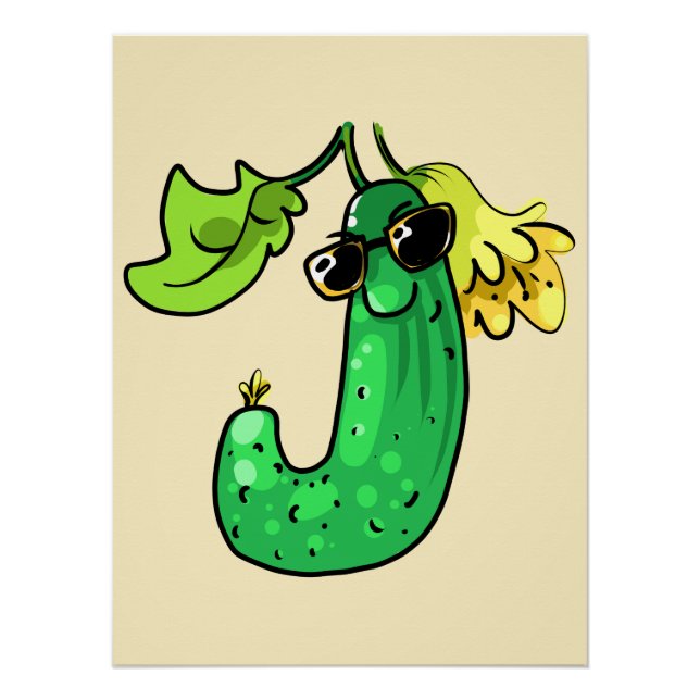 Pôster Gurke cucumber (Frente)