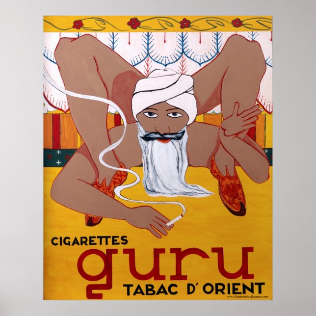 Poster Guru Tabac D' Orient (Frente)
