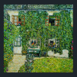 Poster Gustav Klimt - A Casa de Guardaboschi<br><div class="desc">Casa de Guardaboschi / Casa de Weissenbach do Lago Attersee - Gustav Klimt,  Petróleo na Canvas,  1912</div>