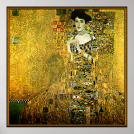 Poster Gustav Klimt A Senhora Ouro