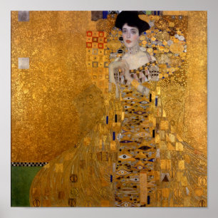 Pôster Gustav Klimt, Adele Bloch-Bauer (1907)