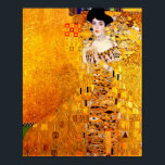 Pôster Gustav Klimt Adele Bloch-Bauer Vintage Art Nouveau<br><div class="desc">Gustav Klimt Retrato de Adele Bloch-Bauer I Art Nouveau Pintura Retrato de Adele Bloch-Bauer I é uma pintura de 1907 de Gustav Klimt. O primeiro de dois retratos Klimt pintado de Bloch-Bauer, foi chamado de trabalho final e mais representativo de sua fase de ouro. Essa pintura, que demorou três anos...</div>