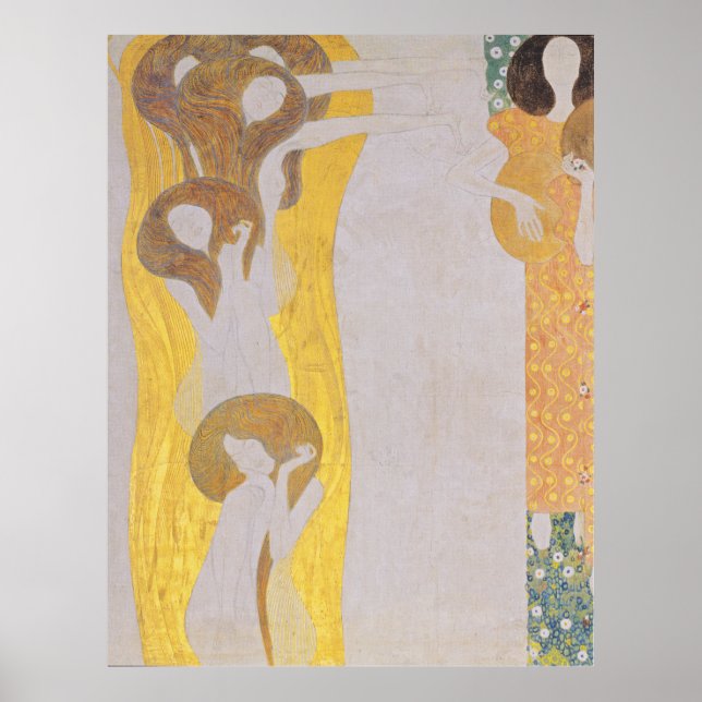 Poster Gustav Klimt - As artes (Frente)