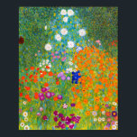 Poster Gustav Klimt Bauerngarten Fllower Garden Fine Art<br><div class="desc">Gustav Klimt Bauerngarten Fllower Garden Poster</div>
