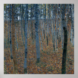 Poster Gustav Klimt - Beech Grove I