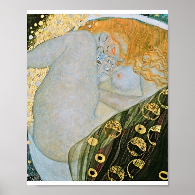 Poster Gustav Klimt - Danae (Frente)