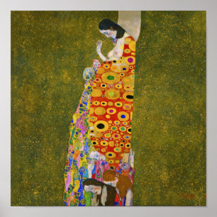 Poster Gustav Klimt - Esperança II