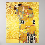 Poster Gustav Klimt Fulfillment Amplia Arte Fina<br><div class="desc">Gustav Klimt Fulfillment Amplia Poster de arte</div>