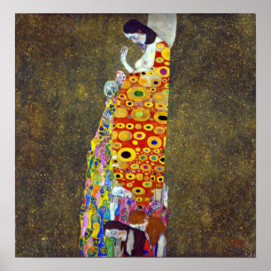 Poster Gustav Klimt Hope II
