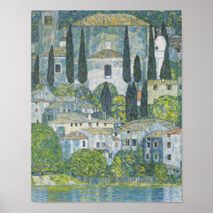 Poster Gustav Klimt - Igreja Em Cassone