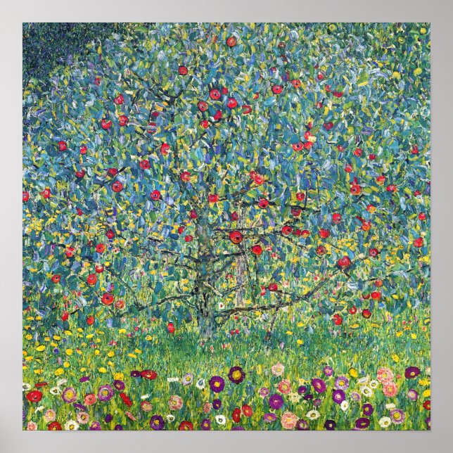 Poster Gustav Klimt - Macieira (Frente)