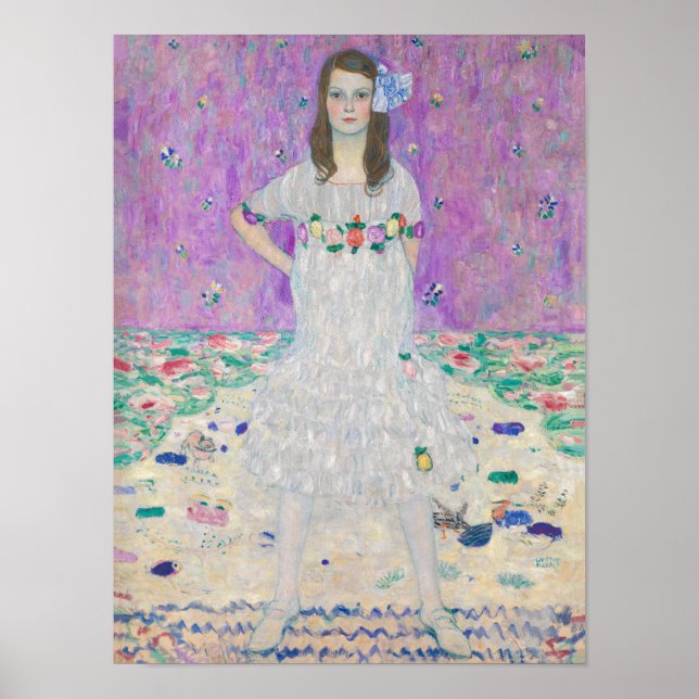 Poster Gustav Klimt - Mada Primavesi (Frente)