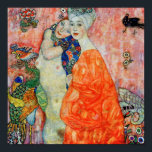 Poster Gustav Klimt - Mulheres Amigas<br><div class="desc">Mulheres Amigas - Gustav Klimt,  Petróleo na Canvas,  1916-17 (destruído em 1945)</div>