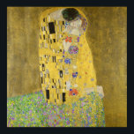 Poster Gustav Klimt O Beijo<br><div class="desc">Uma das imagens mais icônicas de Gustav Klimt; O Beijo.</div>