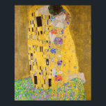 Poster Gustav Klimt O Zoom Vertical Beijo<br><div class="desc">Procurando posters Klimt vibrantes? Estamos felizes em oferecer esta impressão digitalmente restaurada da pintura seminal de Gustav Klimt O Beijo, uma das imagens mais românticas ao longo da história da arte, cortada para uma forma vertical fácil de enquadrar e uma composição mais apertada ao redor dos amantes. O Beijo (Lovers)...</div>