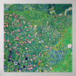 Poster Gustav Klimt - Paisagem do Jardim Italiano<br><div class="desc">Paisagem do Jardim Italiano / Paisagem Horticultural Italiana - Gustav Klimt,  Oil on Canvas,  1913</div>